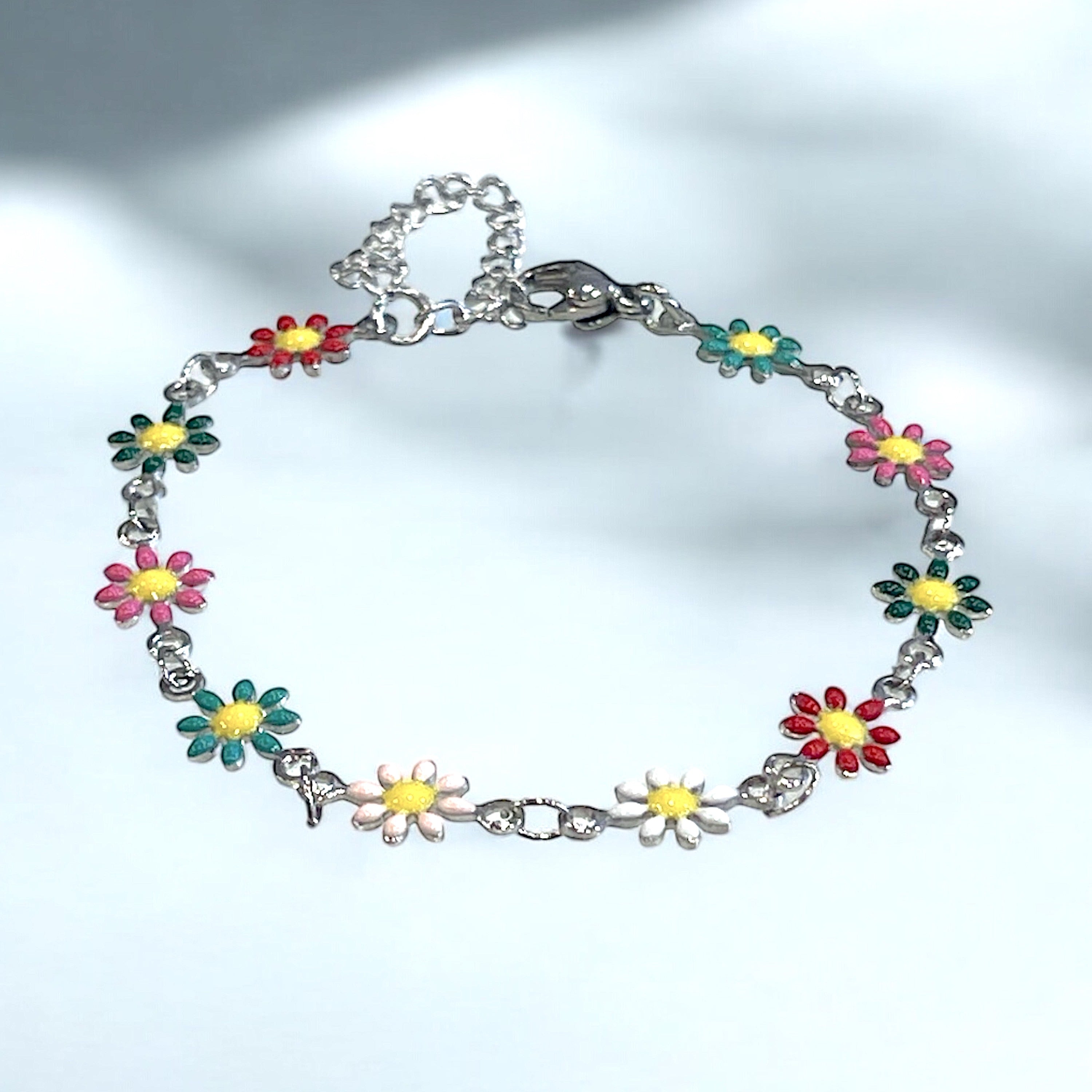 Marguerite/ Bracelets Acier