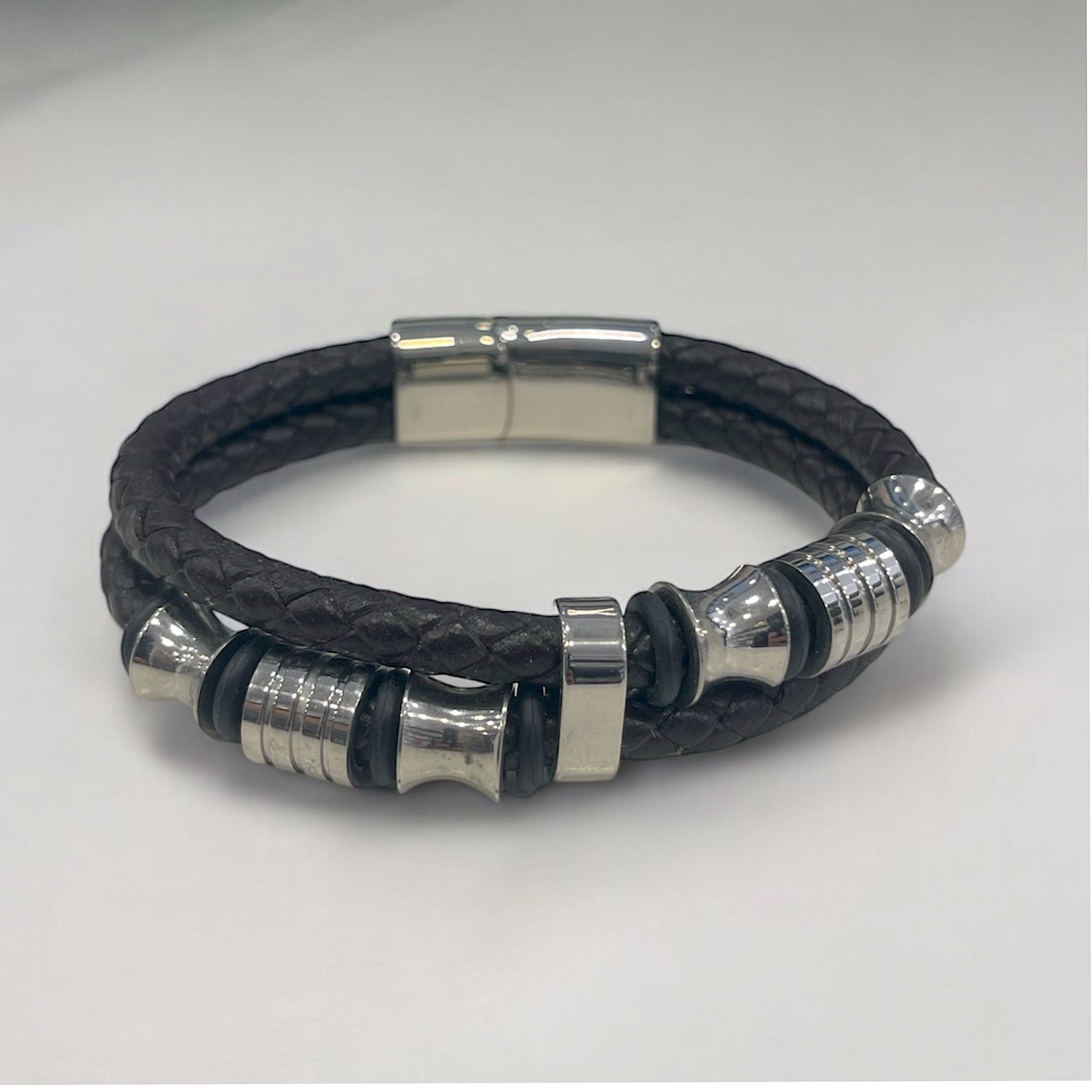 Abel/ Bracelet Baker Acier