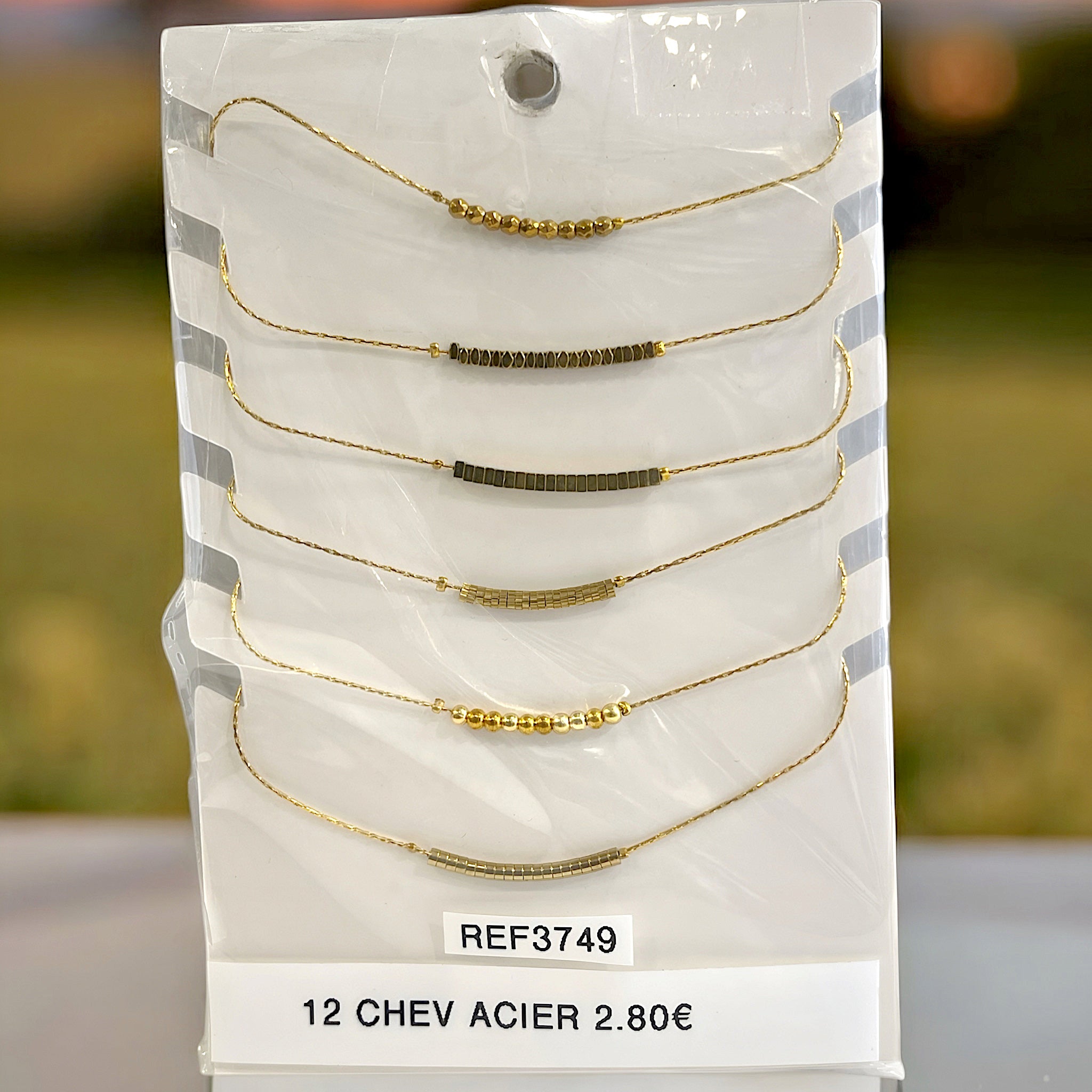 Rachel/Cheville  Acier I.P Gold Mixes