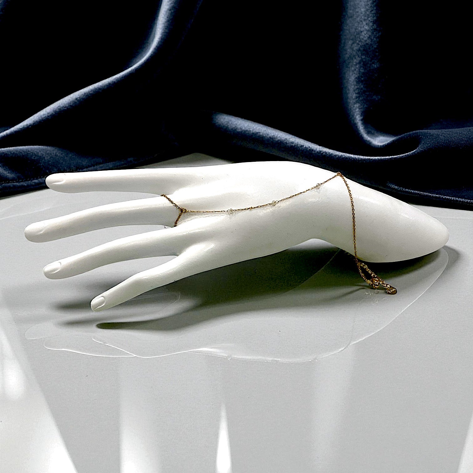 Claire/ Bracelets  bague Acier Doré