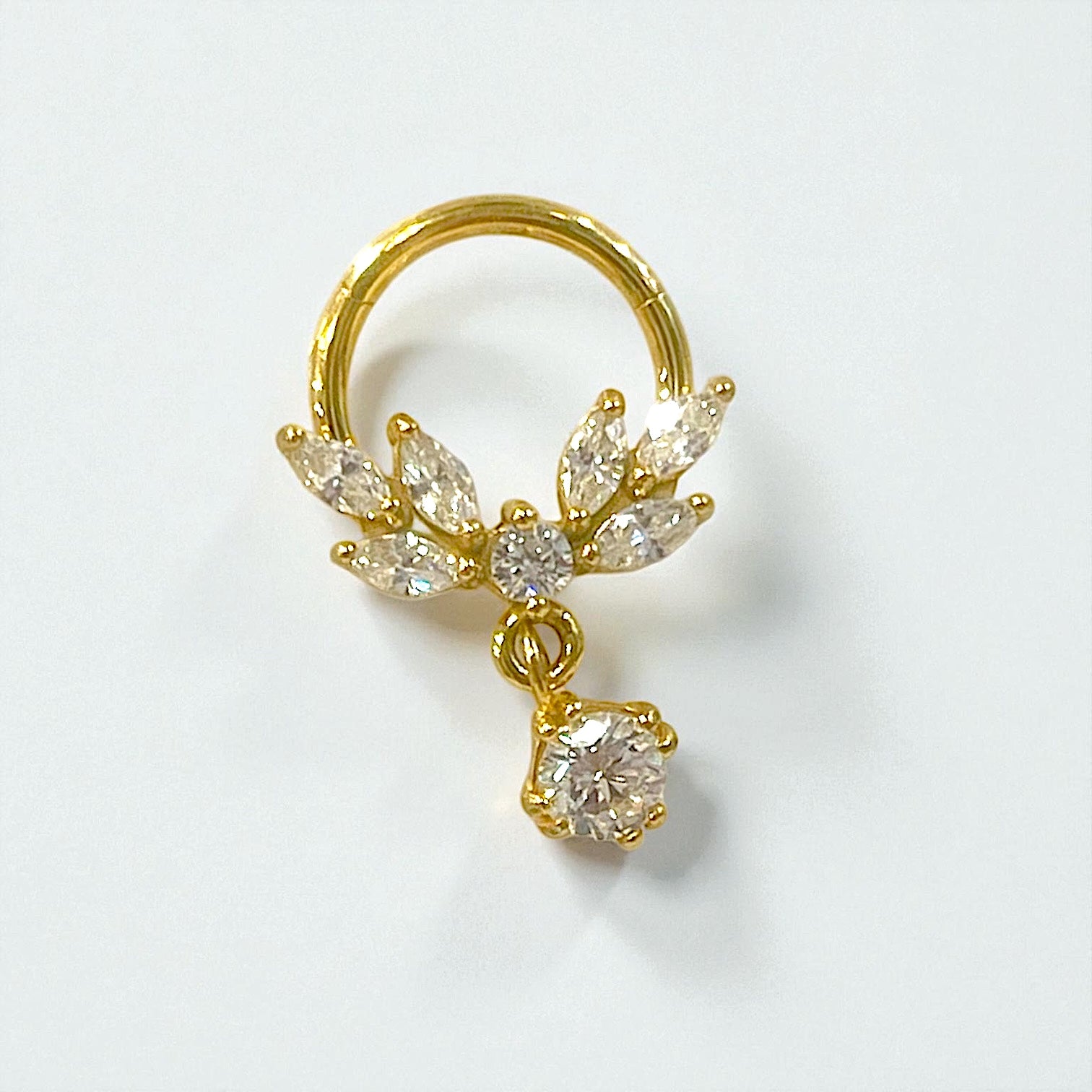 Helix/Créoles MixesAcier Doré Hélix et Conque