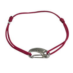 Gaelle/ Bracelet Cordons Acier Motif "Fermoir"